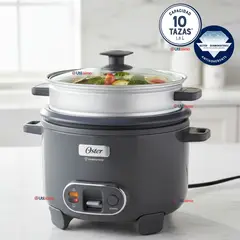 OSTER - Arrocera 3en1,Recubrimiento Antiadherente 1,8 L DiamondForcen,CKSTRC10DFSKE Version 2026