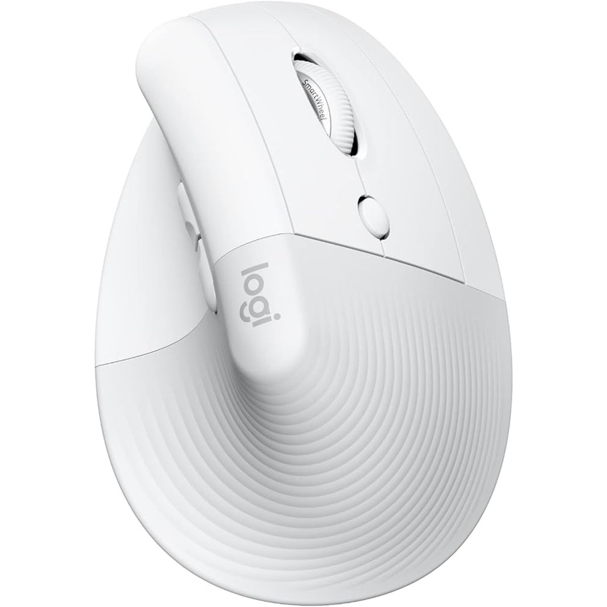 LOGITECH - Mouse Ergonómico Inalámbrico Logitech Lift Vertical Óptico 4000DPI 6 Btn Blanco