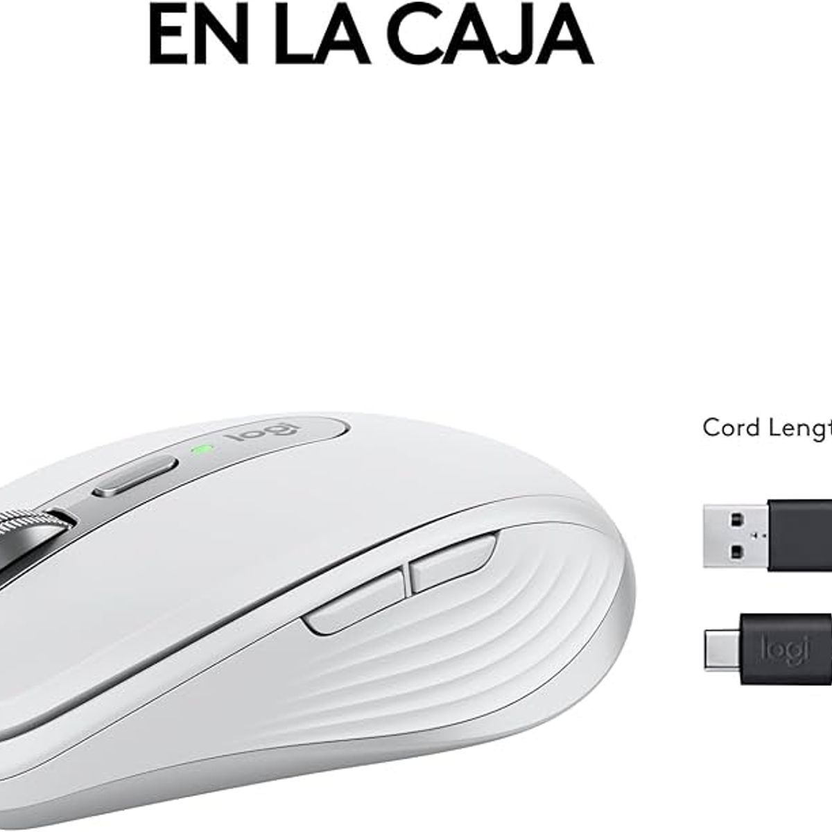 LOGITECH - Mouse Logitech Mx Anywhere 3s Pale Blanco Bluetooth