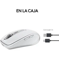 Mouse Mx Anywhere 3s Pale Blanco Bluetooth