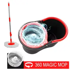 IRM - Trapeador Giratorio Cubeta Magic Mop 360 Trapero Microfibra