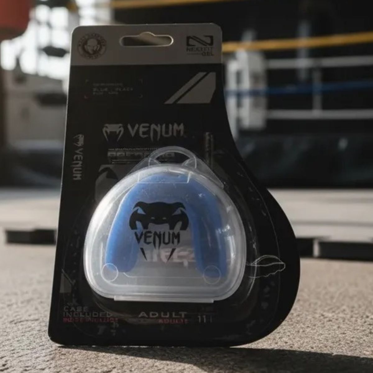VENUM - Protector Bucal Venum Predator Nextfit Gel Boxeo MMA + Estuche  AZUL