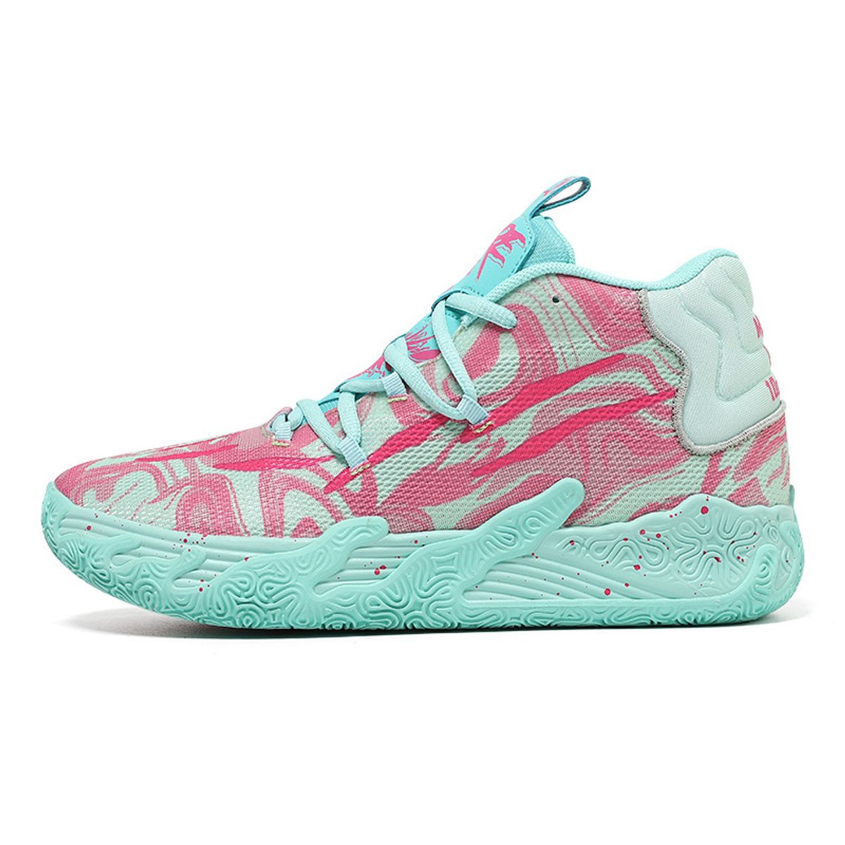 DANWEILE - Basketball Shoes Confortable Men Zapatos De Mujer Verde pastel.