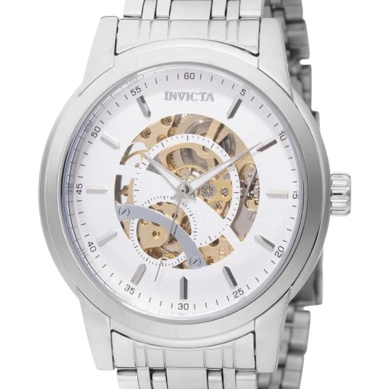 Reloj Automatico Hombre 69122 Plateado 42