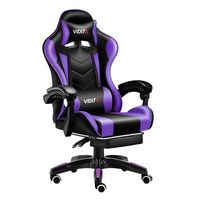 Silla Gamer GX2000 Ergonómica Presidencial Reclinable Con Reposapiés Videojuego Pc Profesional