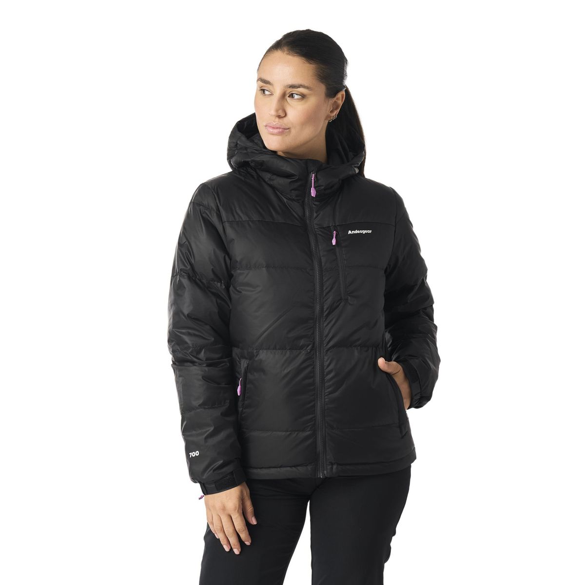 ANDESGEAR - Chaquetas Mujer Andesgear Quellón Down Negro