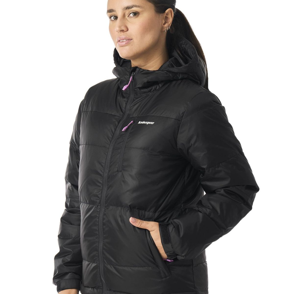 ANDESGEAR - Chaquetas Mujer Andesgear Quellón Down Negro