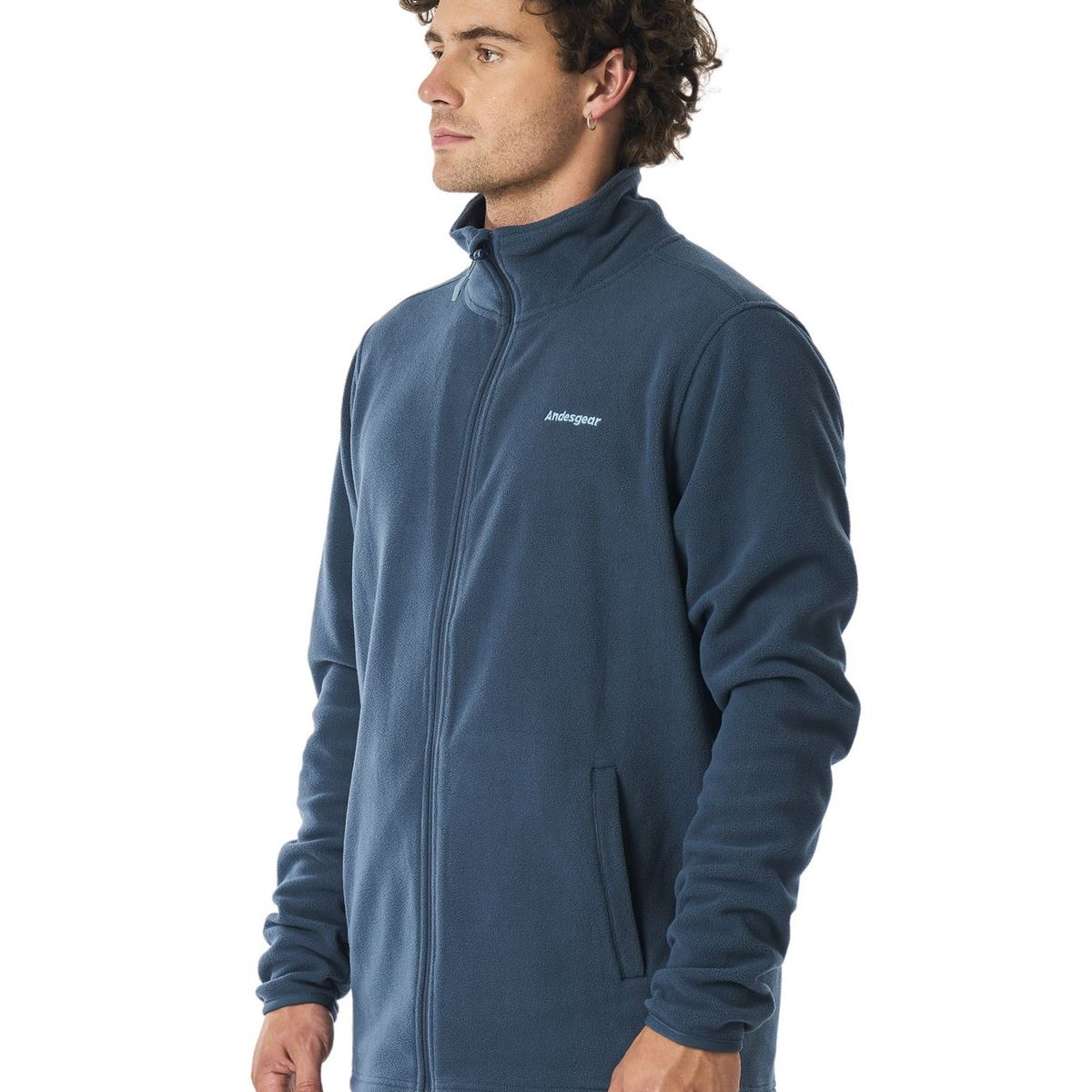 ANDESGEAR - Polar Hombre Andesgear Maihue Fullzip Azul