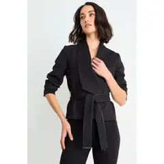 ASH - Tapado Semiformal Mujer Negro