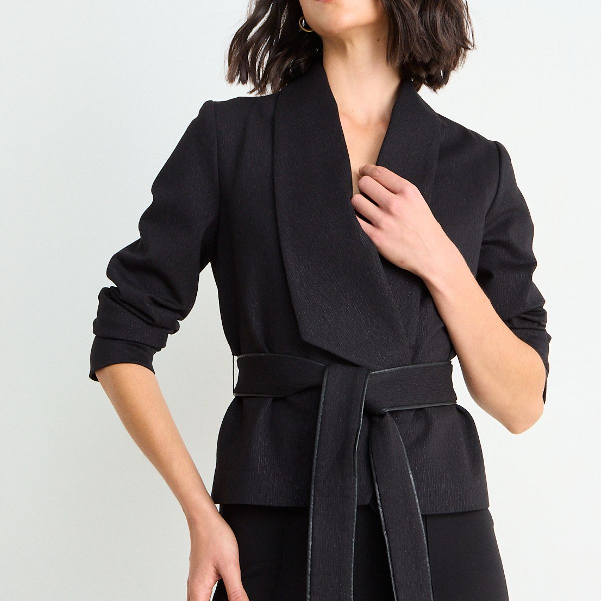 ASH - Tapado Semiformal Mujer Negro Ash