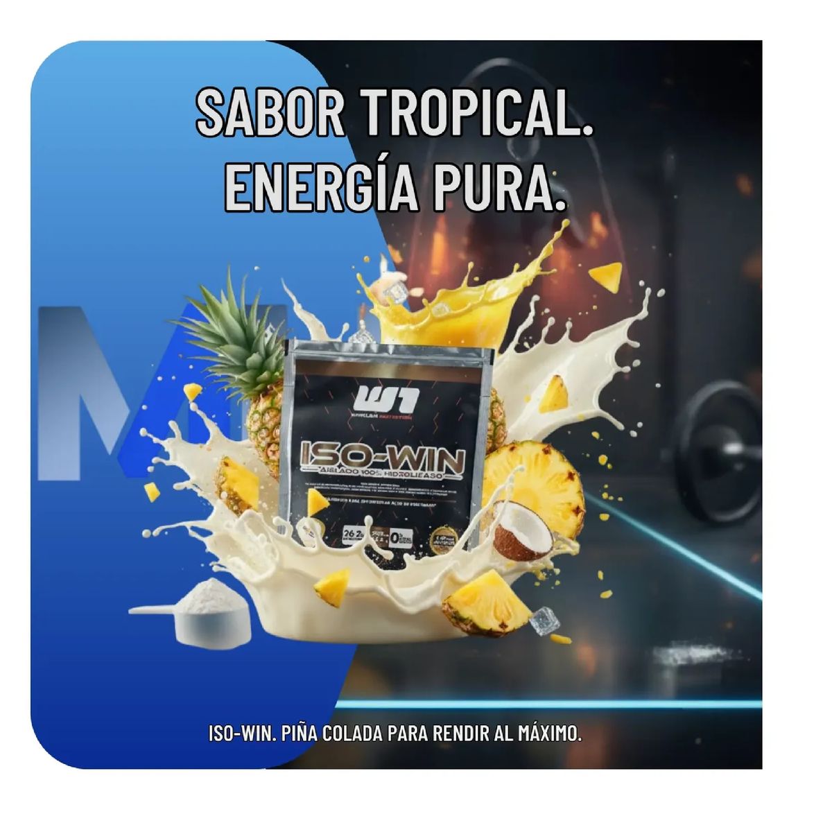 WINKLER NUTRITION - Sachet Proteina Hidrolizada Iso Win 30g Winkler Nutrition