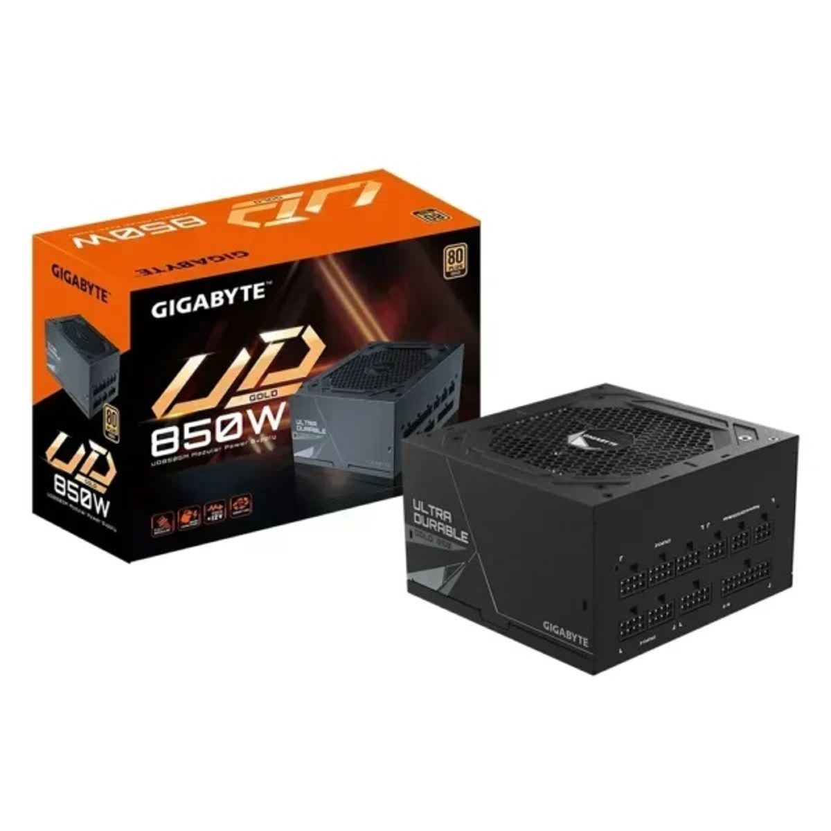 GIGABYTE - Fuente de Poder - Gigabyte GP-UD850GM - 80PlusGold - Modular