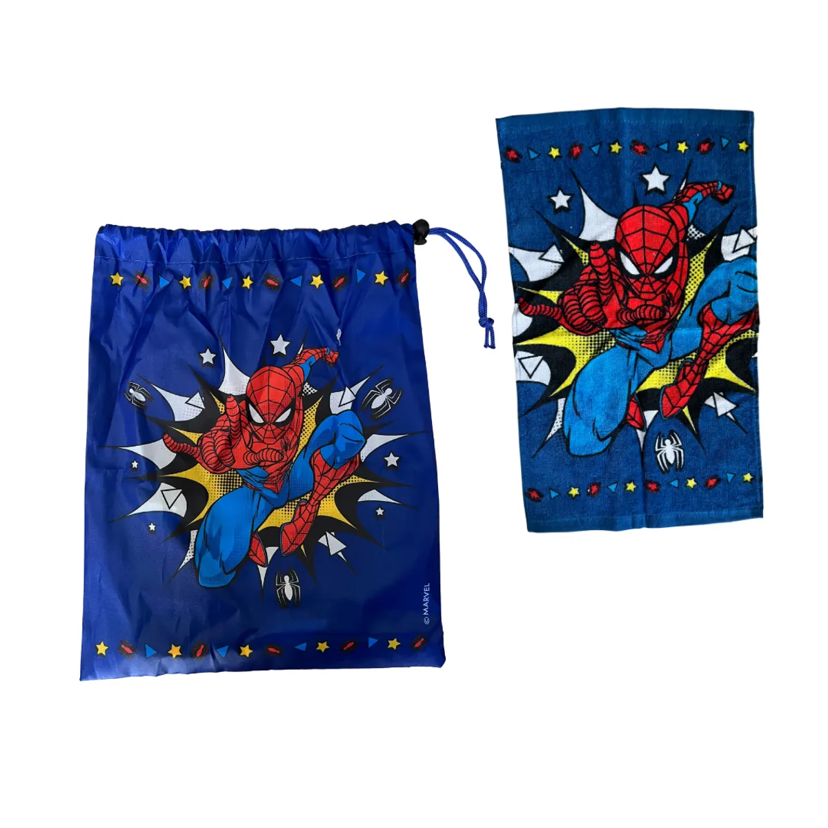 GENERICO - Set De Aseo Personal Escolar 2 Pzas Azul Oscuro