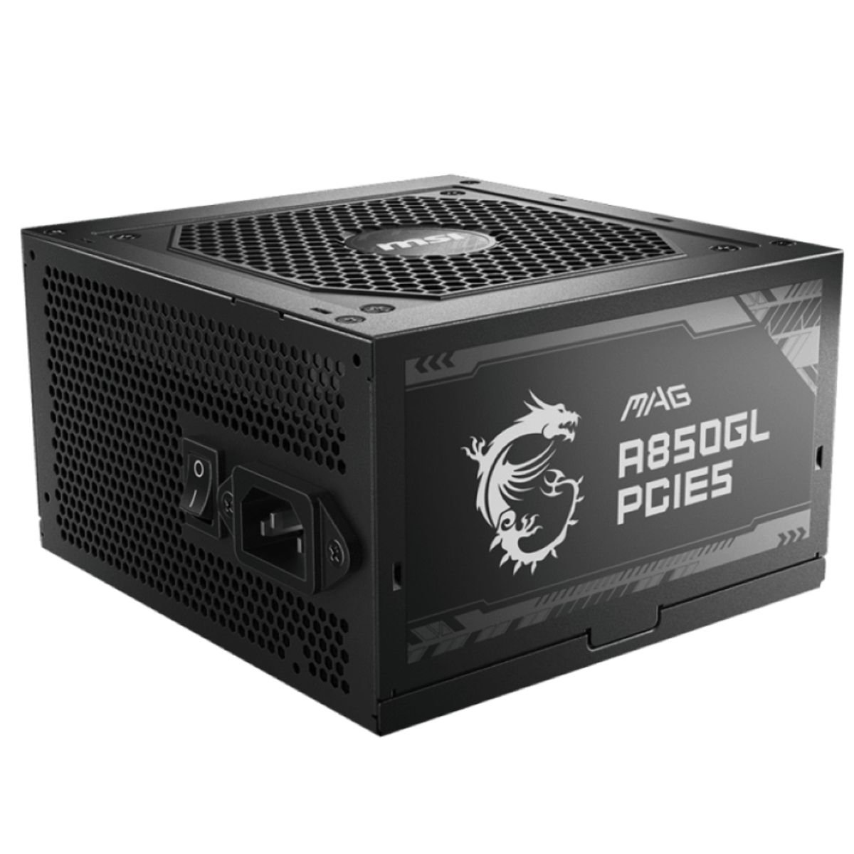 MSI - Fuente de Poder - MSI MAG A850GL PCIE5 - 80PLUS Gold Modular