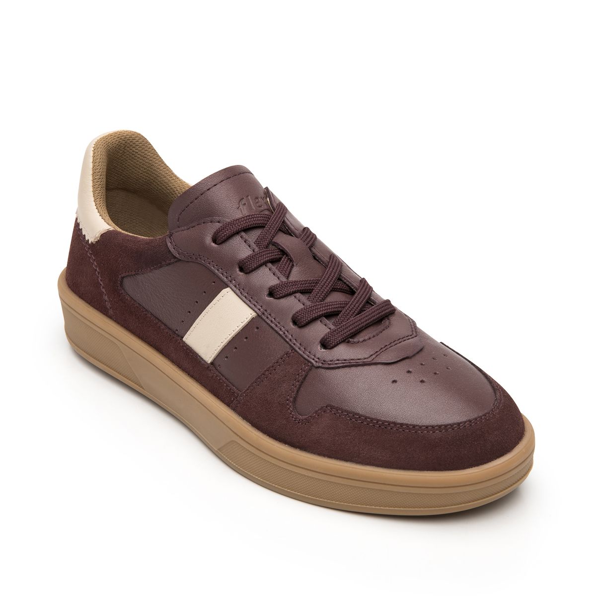 FLEXI - Zapatilla Mujer Milan 134504 Burdeo Flexi