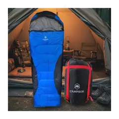 EKOL TACTICA MILITAR - Saco De Dormir Extremo -10° + 10° Camping Trekking