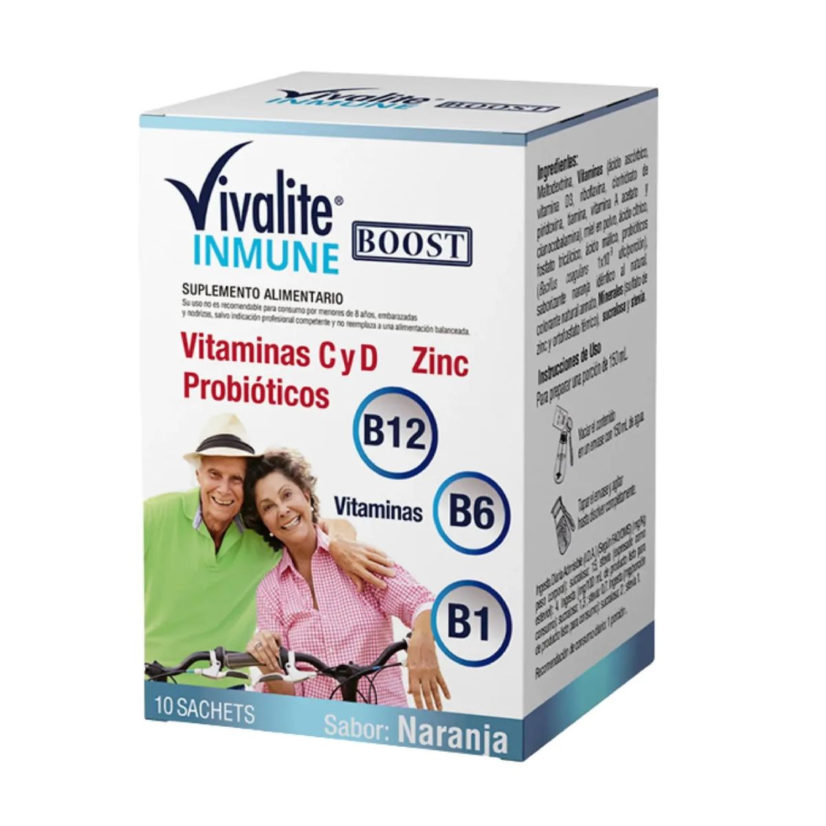 GENERICO - Multivitaminico Inmune Boost Vitaminas Probioticos Calcio