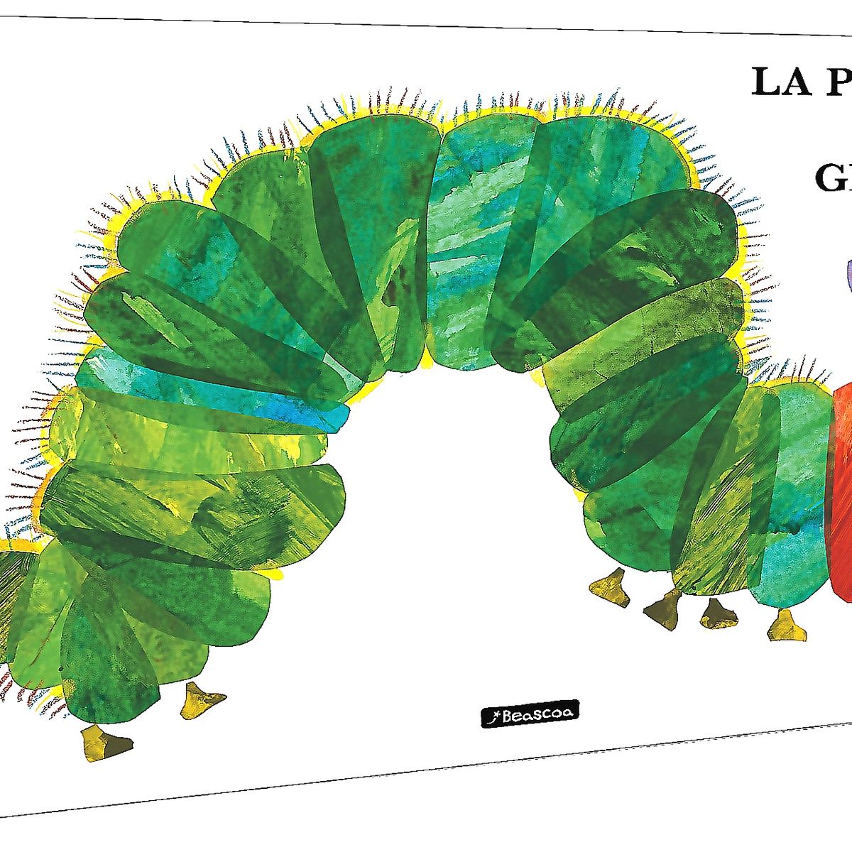 BEASCOA - Libro La pequeña oruga glotona - Eric Carle