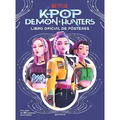 MONTENA - Libro K-Pop Demon Hunters: Libro oficial de pósteres