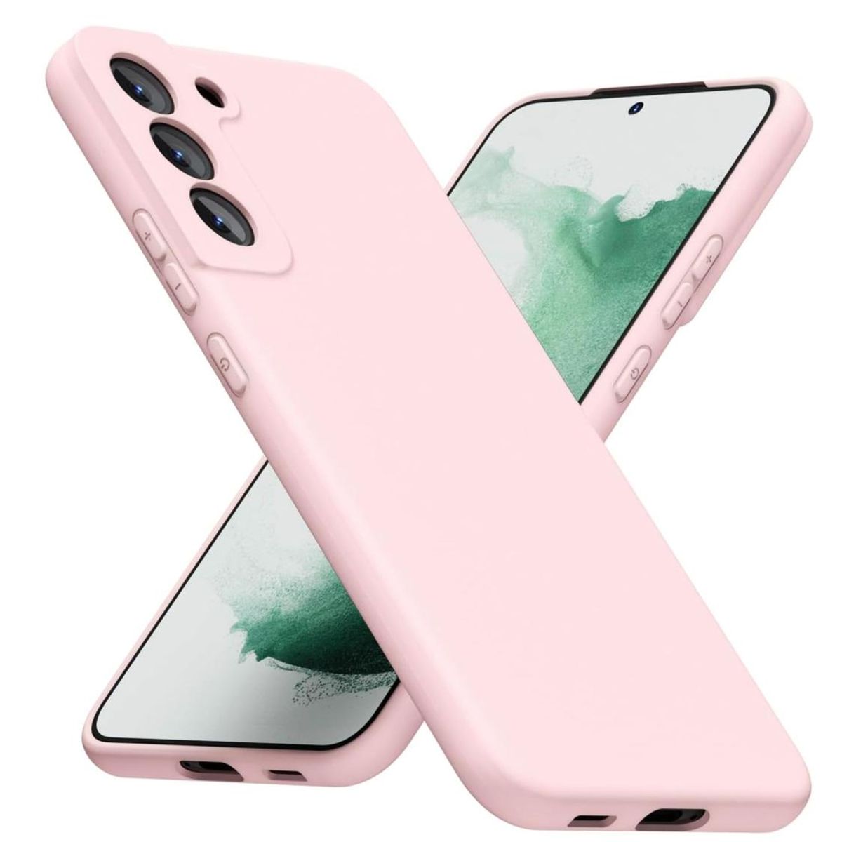 GENERICO - Carcasa para Samsung S22 Plus Silicona Cámara