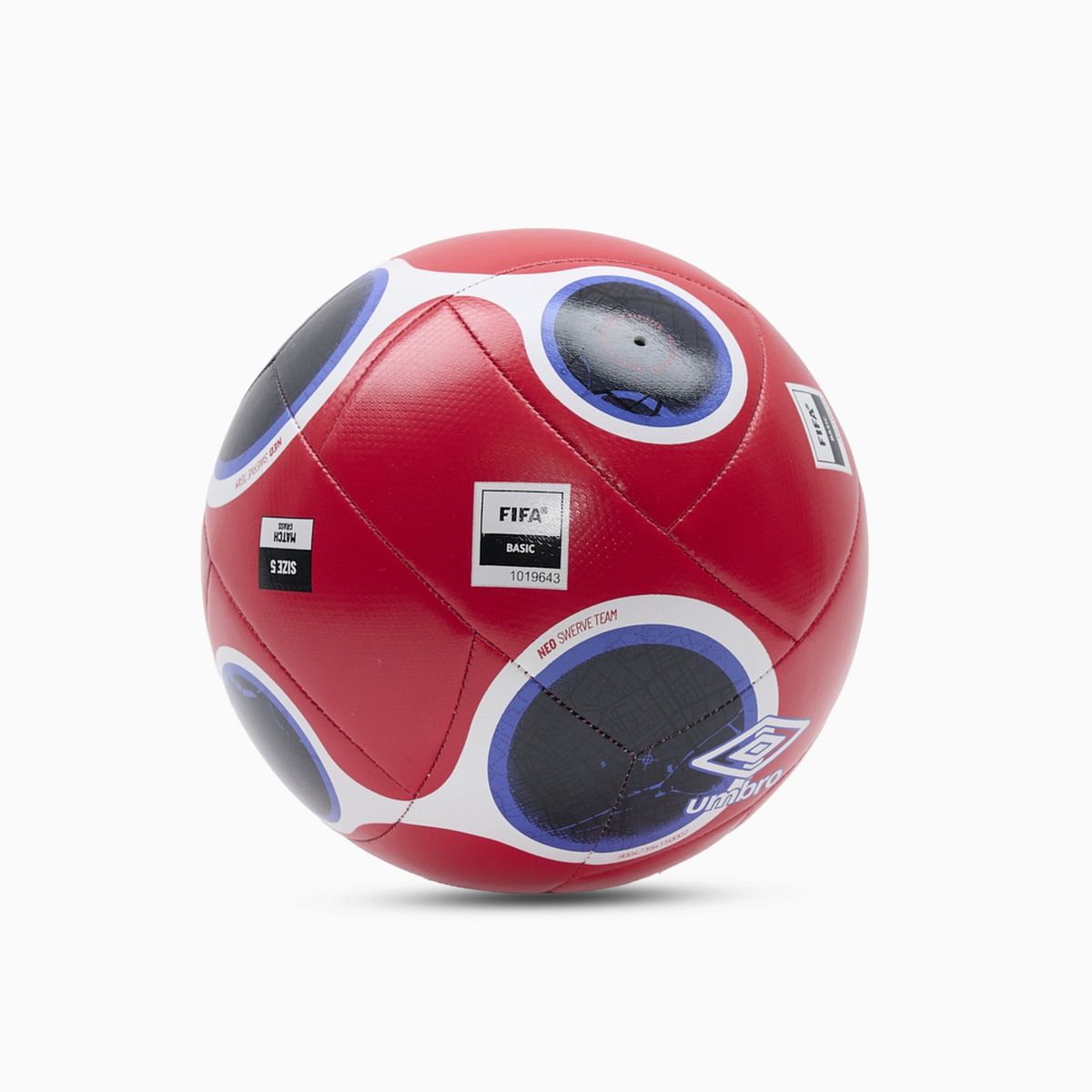 UMBRO - Pelota Fútbol Umbro #5 Neo Swerve Team FIFA Basic Rojo