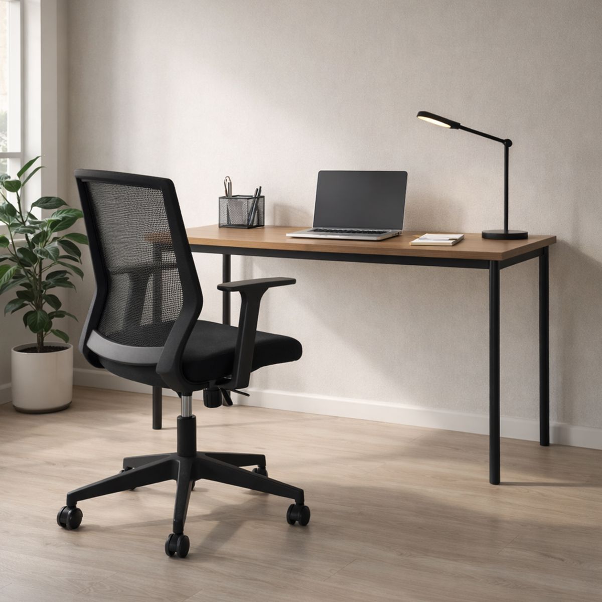 INDUMAC - Conjunto Back To School. Escritorio Versa + Silla Giratoria Kiev