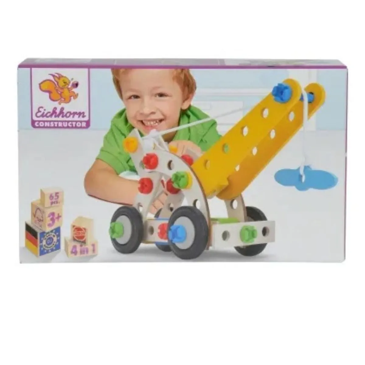 EICHHORN - Juguete de Construccion Mecano - Eichhorn 4in1