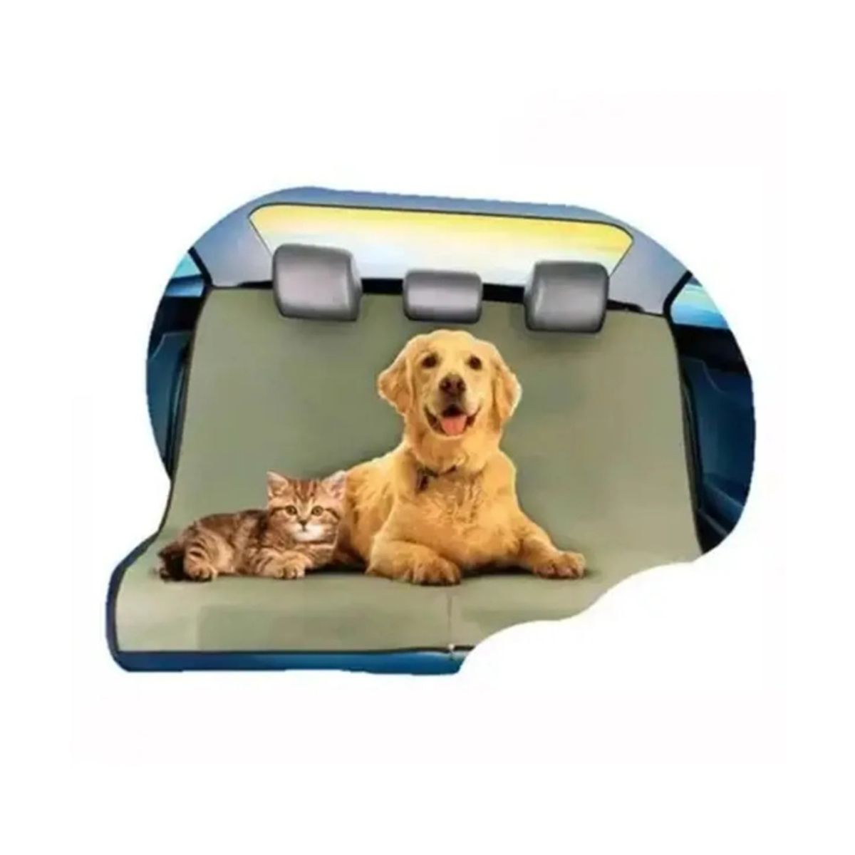 MOVI - Funda Protectora de asiento de auto para mascotas antifluidos