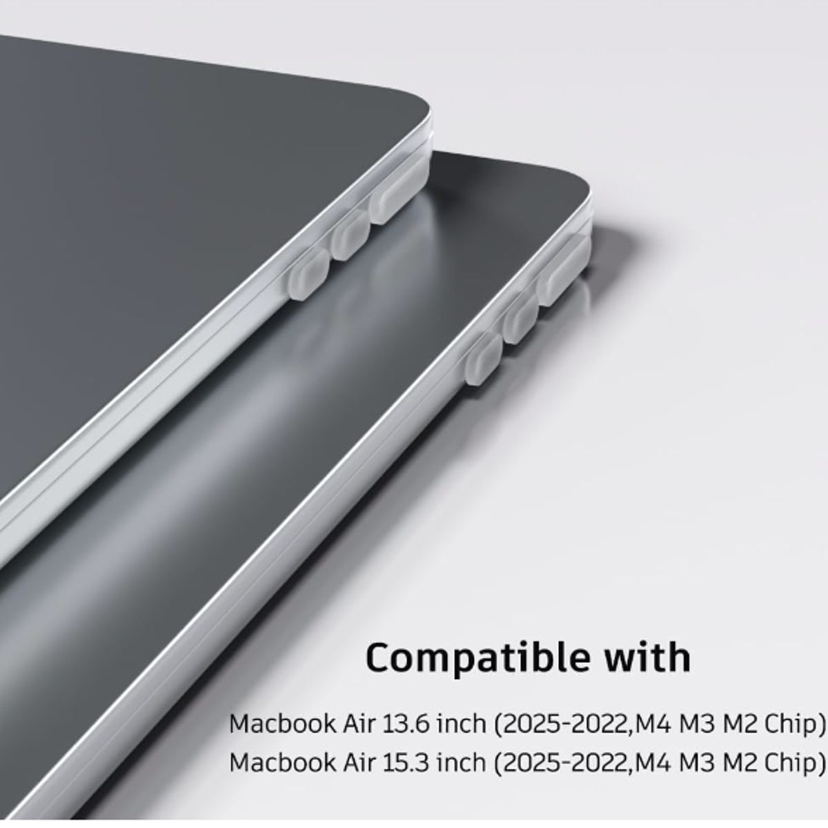 GENERICO - Protectores Pantalla Teclado Trackpad Y Antipolvos Compatible Macbook Air M1 A2237/ 1932/ 2179
