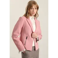 LIOLA - Blazer cierres, muflon rosa