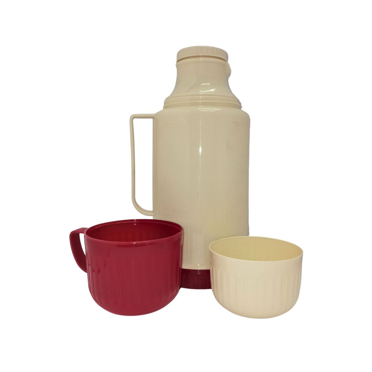 SOHOGAR - Termo Thermoduro 1 litro tapa roja