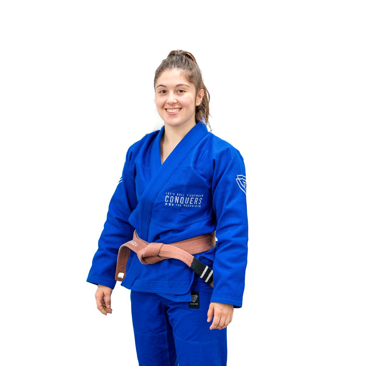 GENERICO - Kimono Gi Lets Roll Bjj Azul - Talla A1