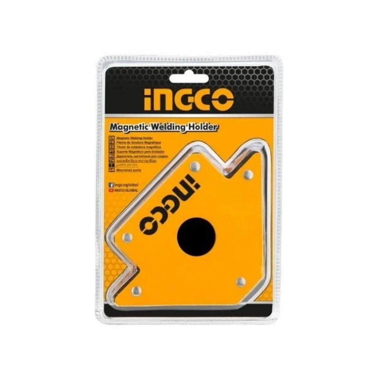 INGCO - Escuadra Magnetica 5 pulgadas 90°-45-135°