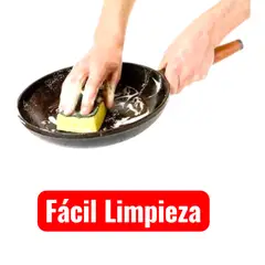 GENERICO - Sartén Antiadherente 28CM Woks 28cm olla sartén no se Pega nada mango de Madera.