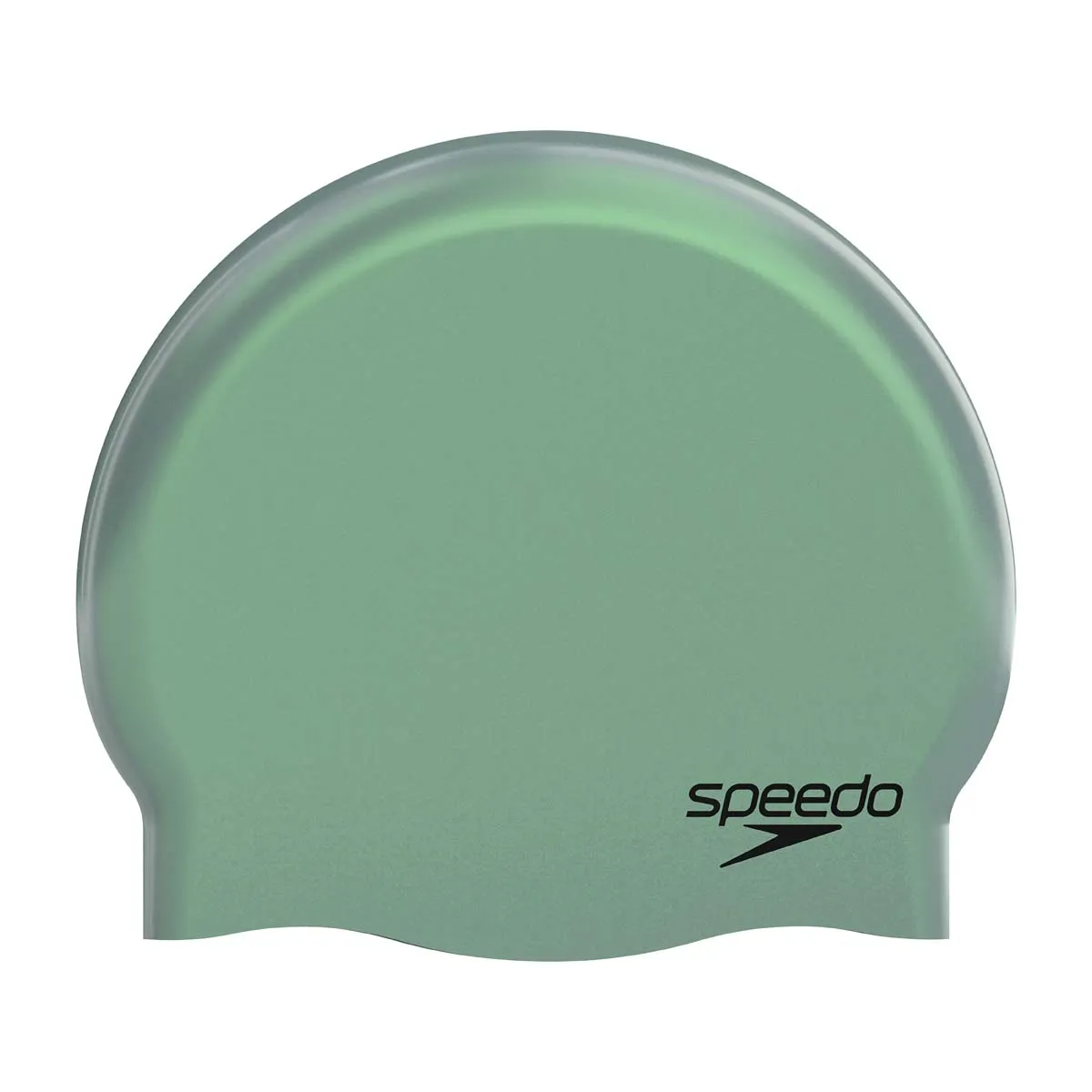 SPEEDO - Gorro Natación Speedo Plain Moulded Silicona Verde