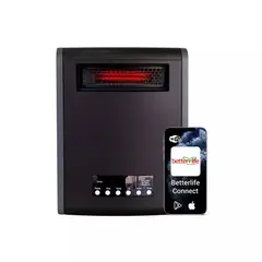 BETTERLIFE - Estufa Eléctrica Infrarroja UV 100 m2 WiFi