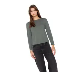 JACINTA TIENDA - Polera Bianca II verde