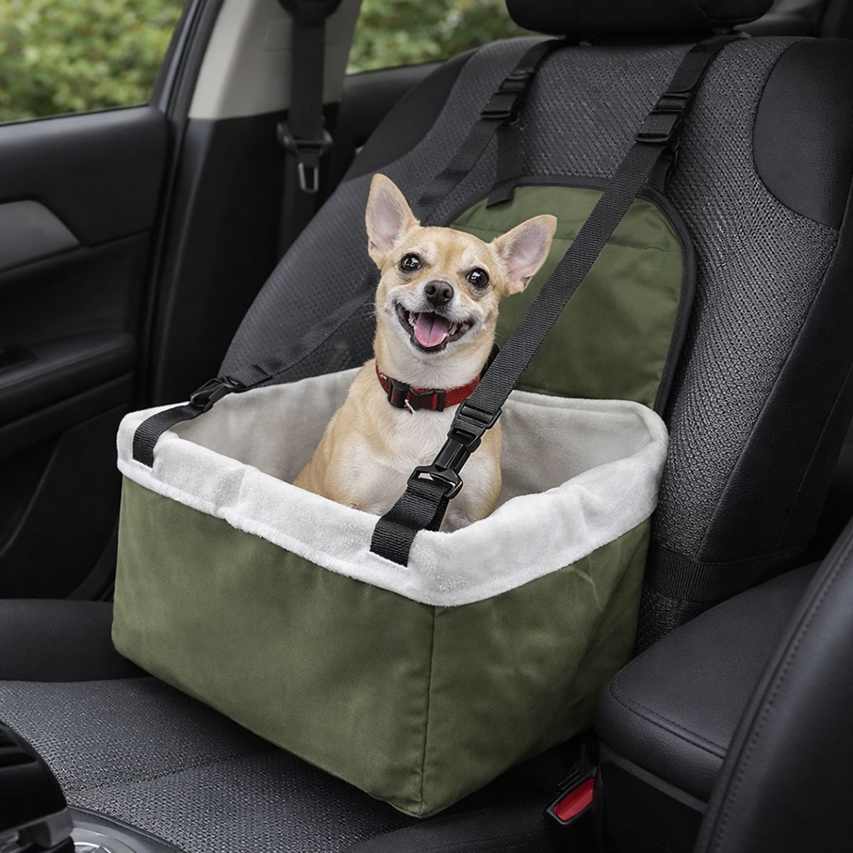 MOVI - Asiento de Auto para Mascotas  Viajes seguros, cómodos y sin estrés
