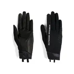 OUTDOOR RESEARCH - Guantes Unisex OR Freewheel Mtb Leather Palm Bike Negro