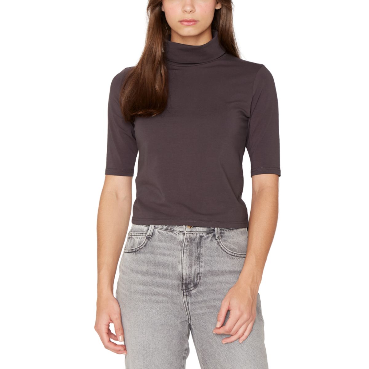 JACINTA TIENDA - Polera Consu III café Jacinta Tienda