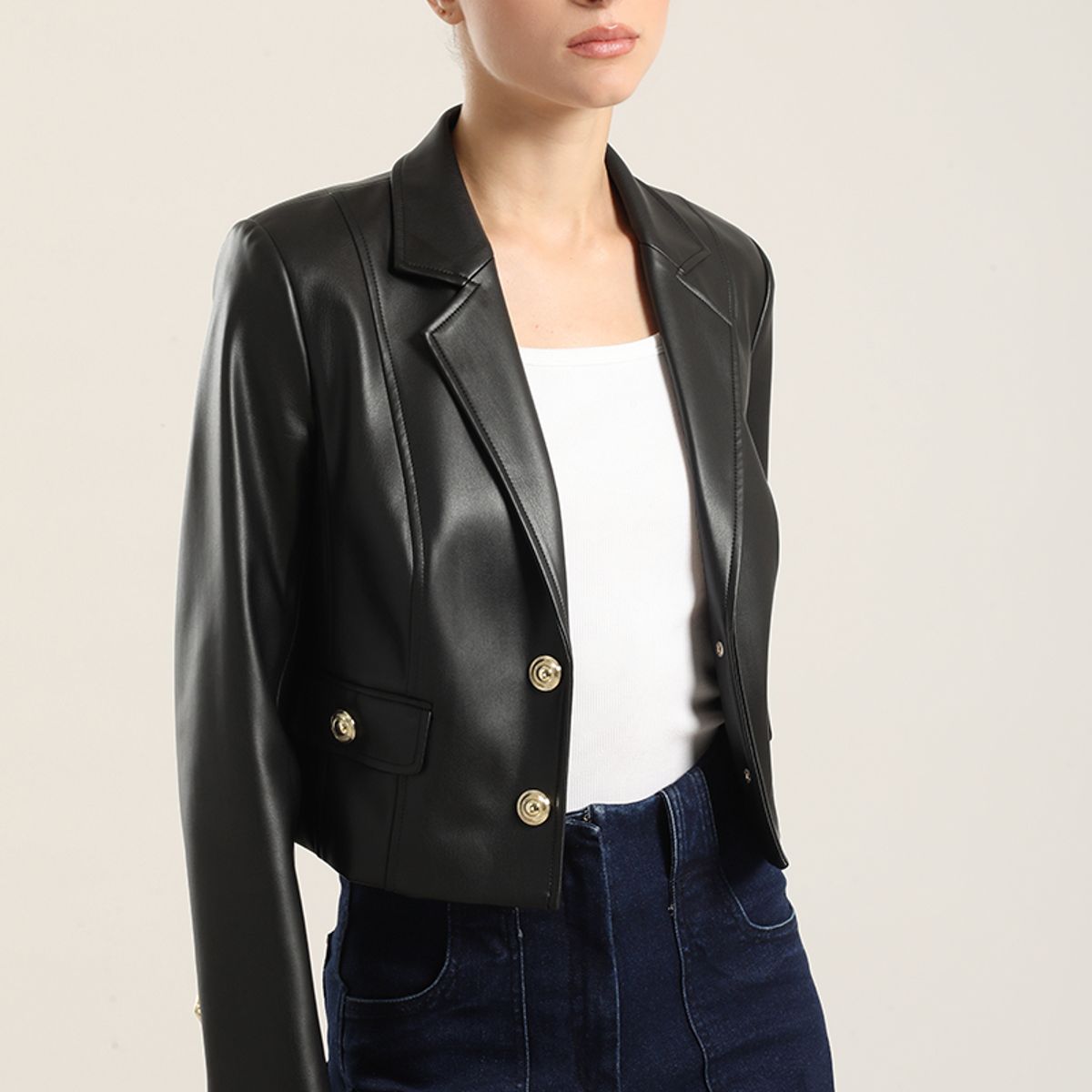 LIOLA - Jeans palazzo, tiro medio, azul Liola
