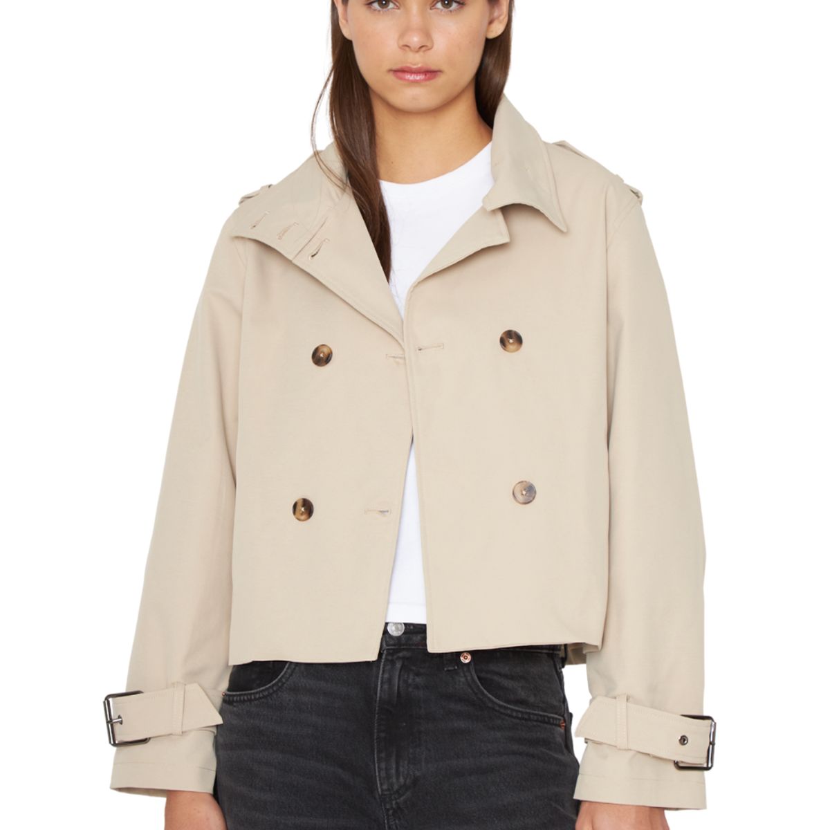 JACINTA TIENDA - Trench Coat Owen crudo Jacinta Tienda