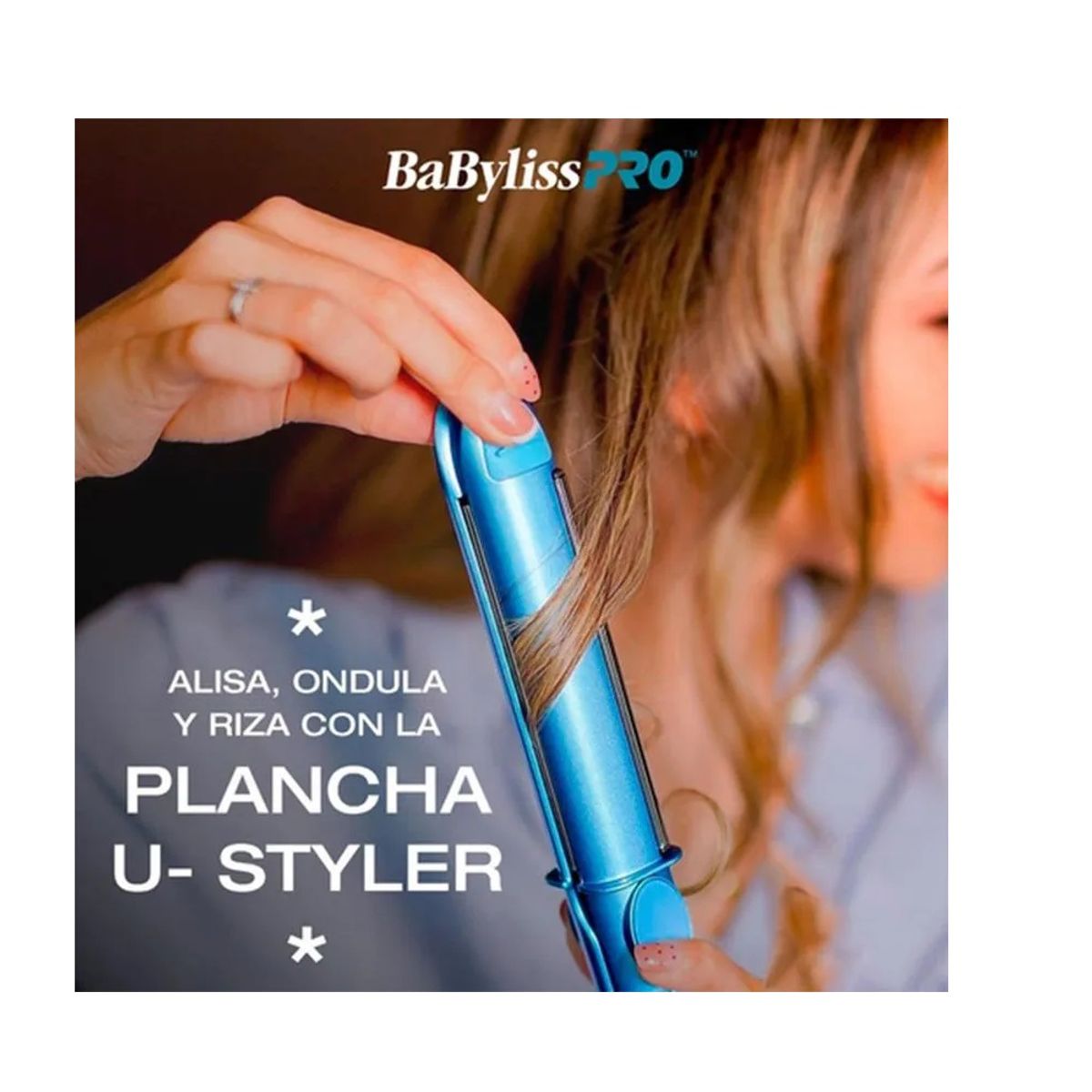 BABYLISS PRO - PLANCHA BABYLISS U-STYLER 25mm