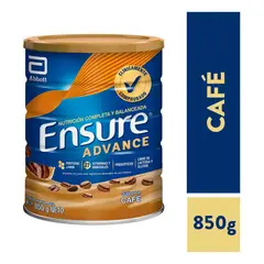 ABBOTT - Ensure Advance Cafe 850g Lata Suplemento Nutricional