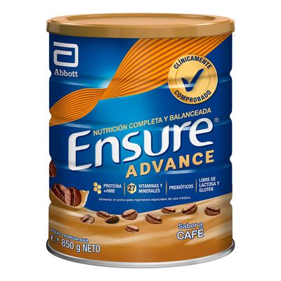 Imagen 2 del producto Ensure Advance Cafe 850g Lata Suplemento Nutricional