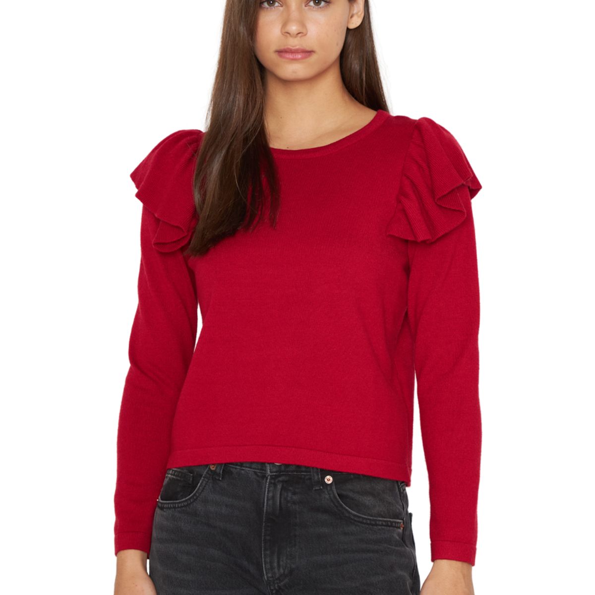 JACINTA TIENDA - Chaleco Olimpia cherry Jacinta Tienda