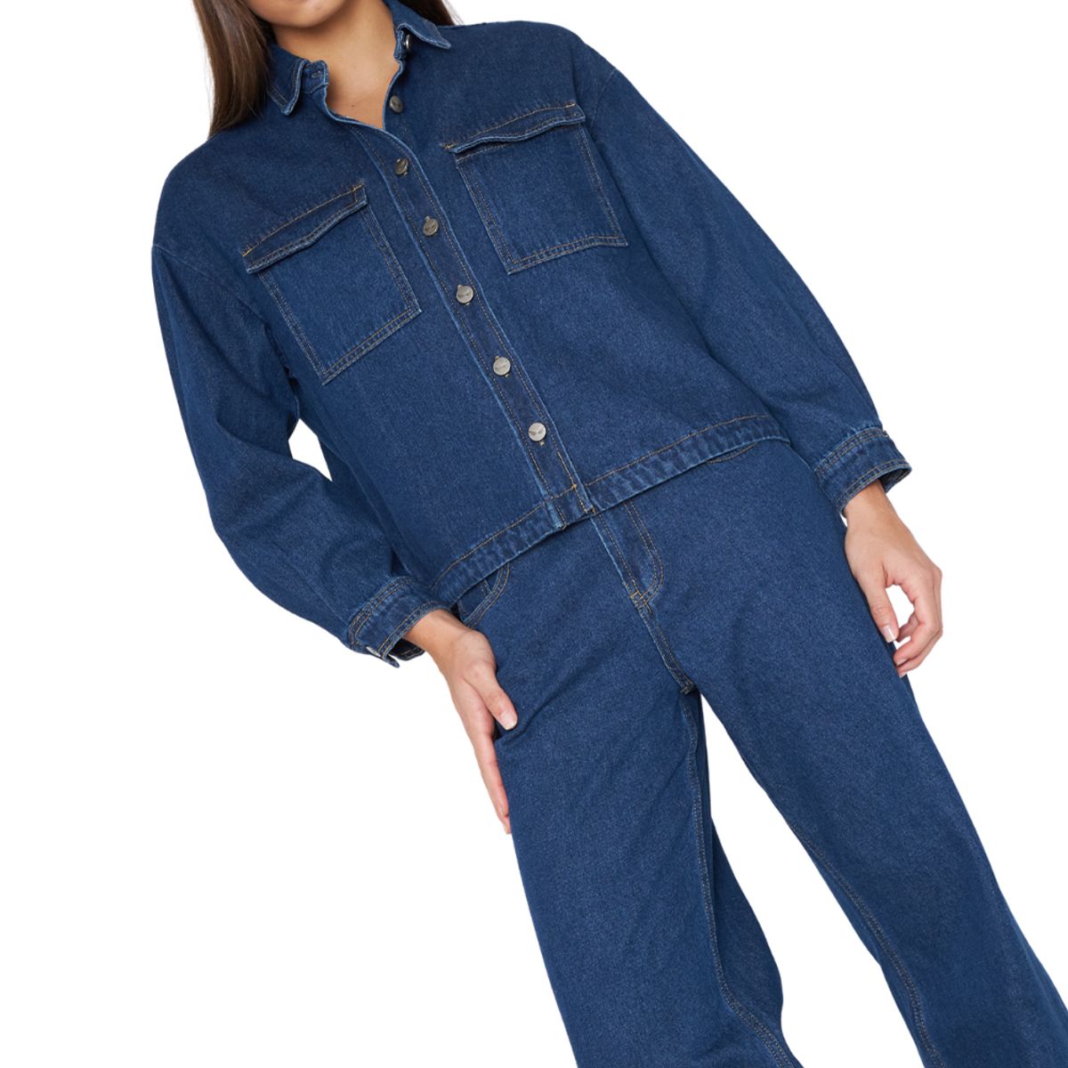 JACINTA TIENDA - Chaqueta Josefa azul índigo Jacinta Tienda