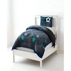 GENERICO - PLUMON PLUSH CON CHIPORRO PLAZA Y MEDIA 180X200CM GRIS C9