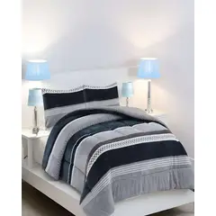 GENERICO - PLUMON CON CHIPORRO PLAZA Y MEDIA 180X200CM MULTICOLOR B18