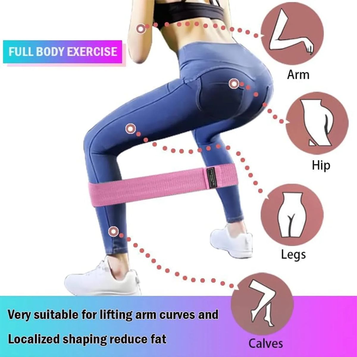 MOVI - Bandas Elásticas para Piernas y Glúteos